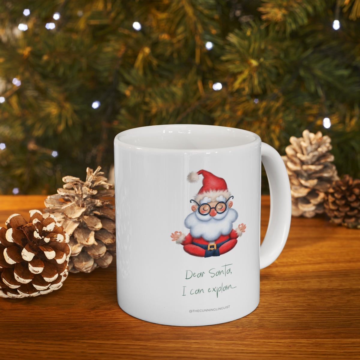 Dear Santa Ceramic Mug