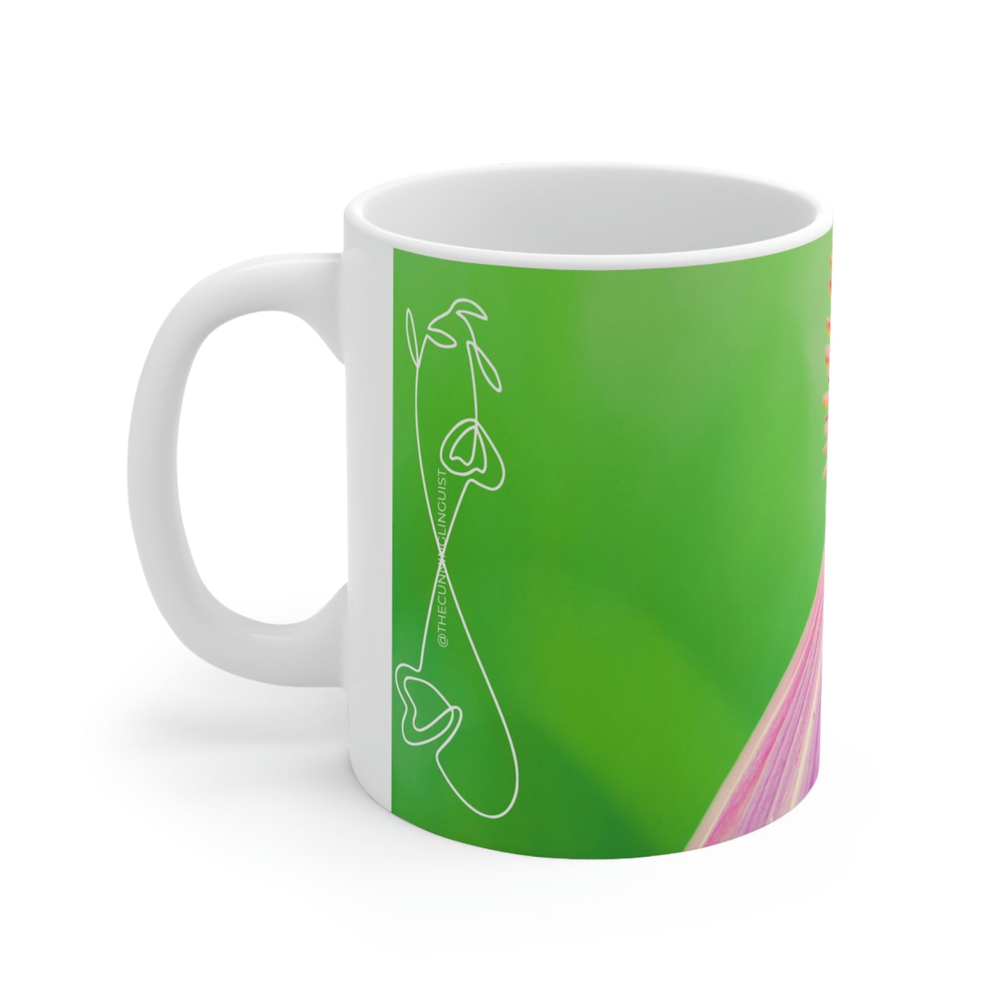 Cone Flower Vibes Ceramic Mug