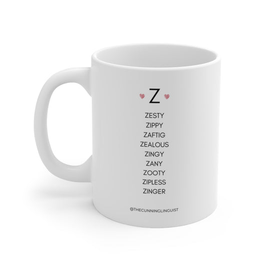 Z is for Who You Are Ceramic Mug 11oz