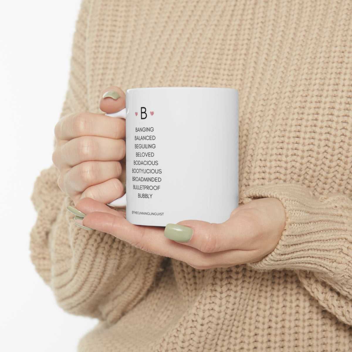 B is for Who You Are Ceramic Mug