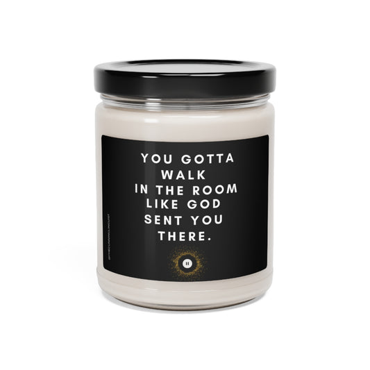 You Gotta Walk Scented Soy Candle, 9oz