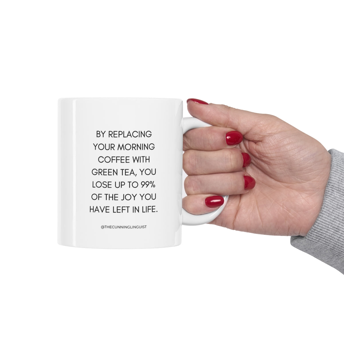 Remove the Joy Ceramic Mug