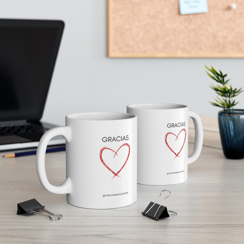 Spanish Hearts Ceramic Mug