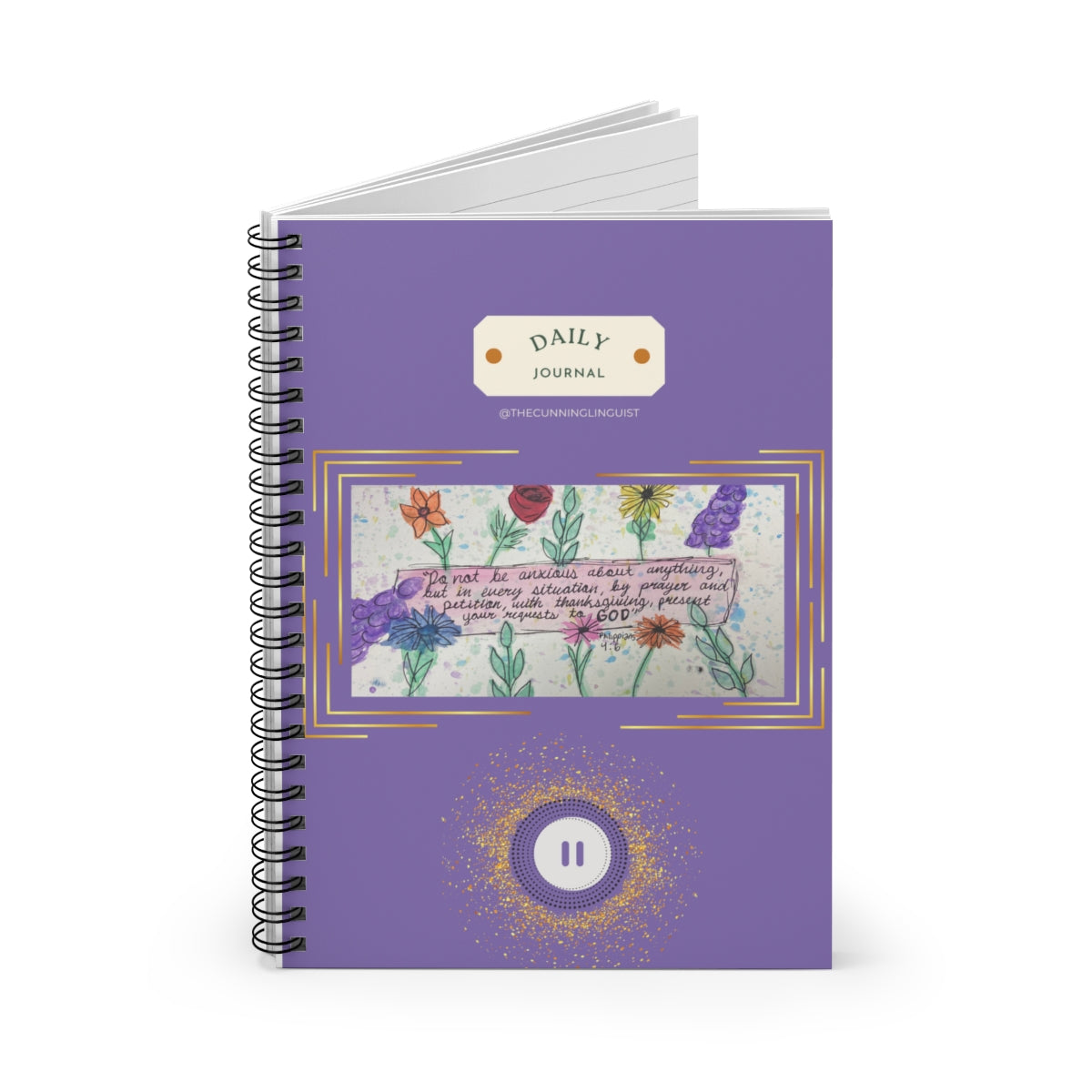 Stand Strong Spiral Notebook ~ Phillipians