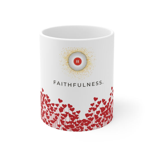 Spirit Fruit FAITHFULNESS Ceramic Mug