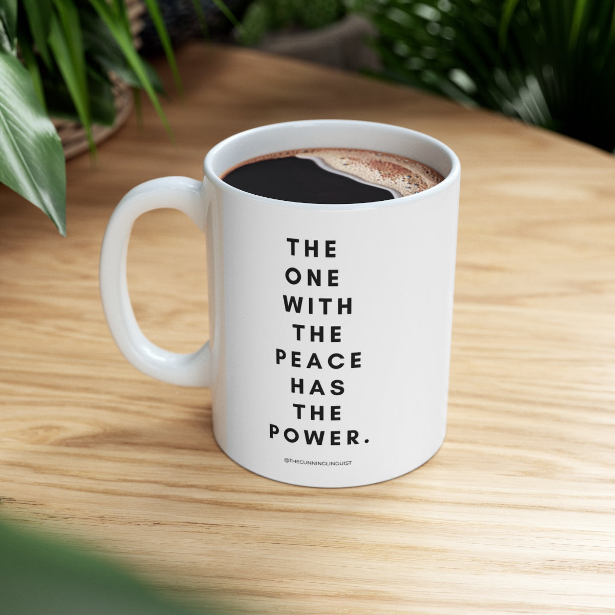 The One with the Peace Ceramic Mug