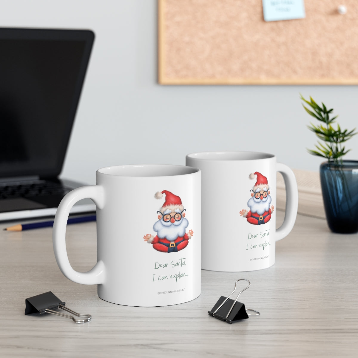 Dear Santa Ceramic Mug