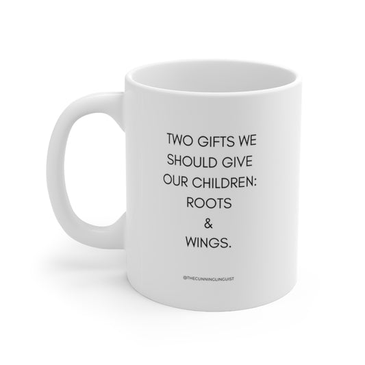 Roots and Wings Ceramic Mug