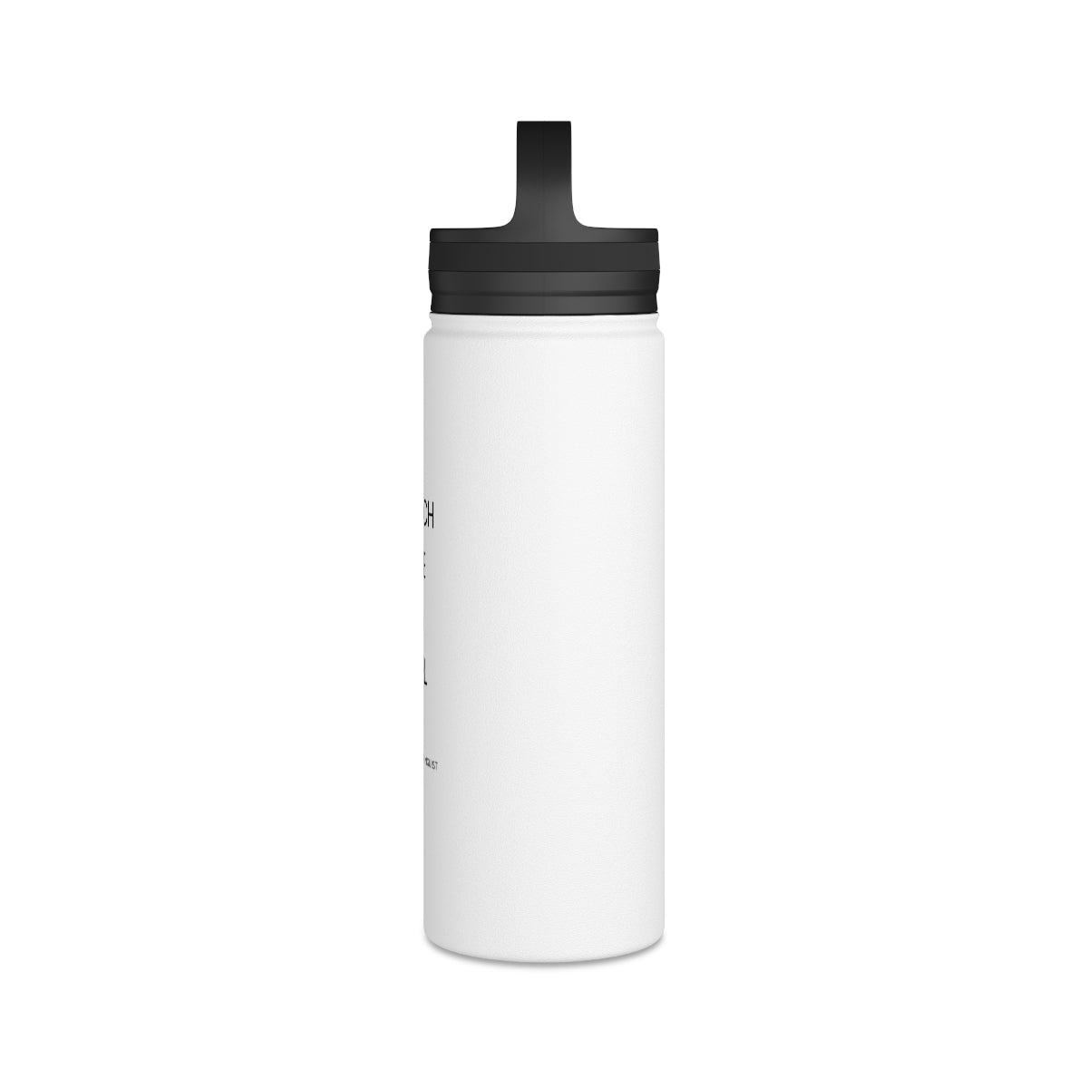 March Like A Girl Stainless Steel Water Bottle