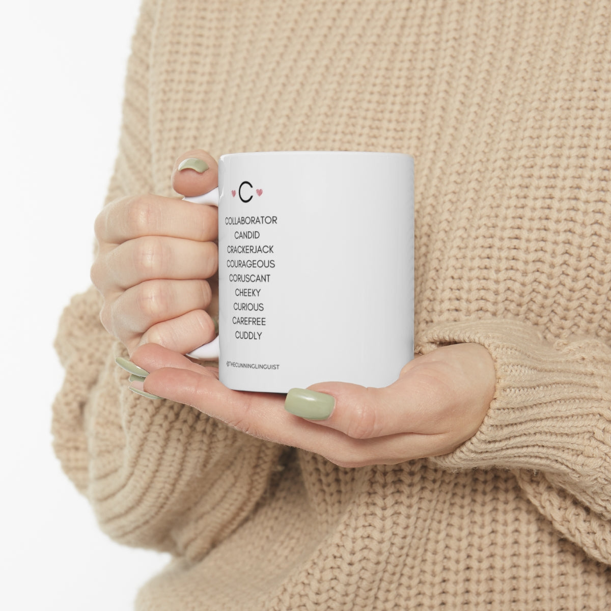 C is for Who You Are Ceramic Mug