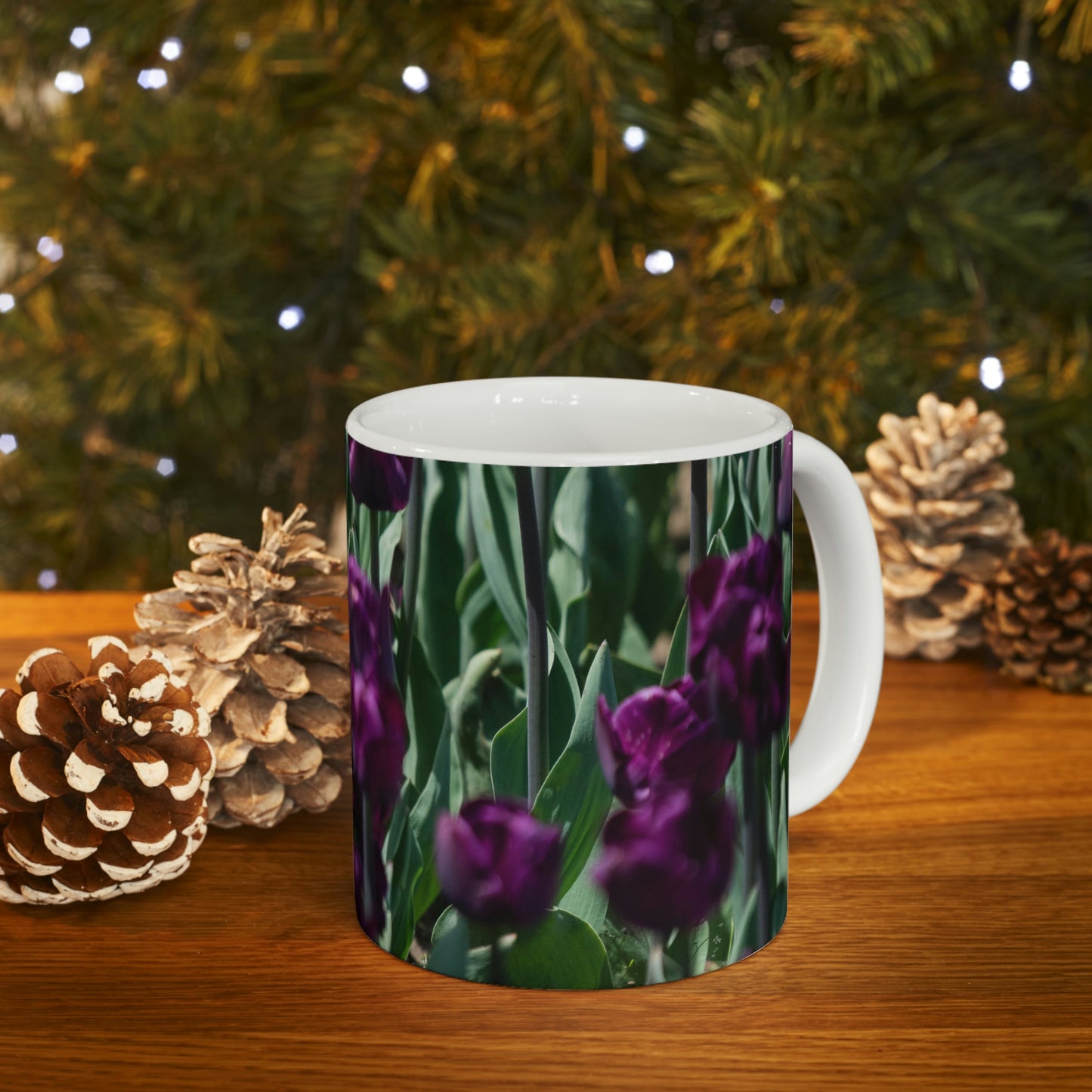 Two Lips Flow Ceramic Mug