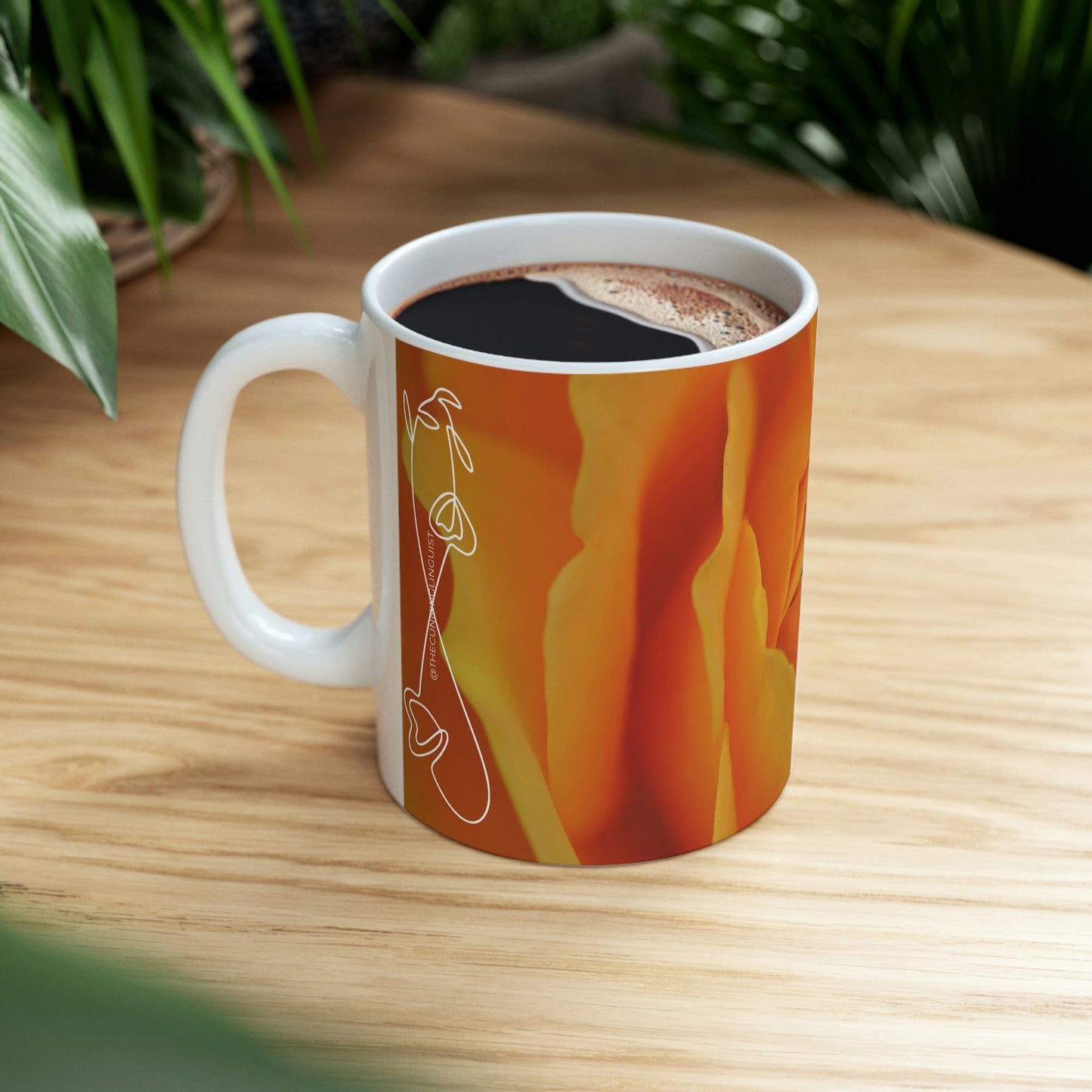 Center Flow Ceramic Mug