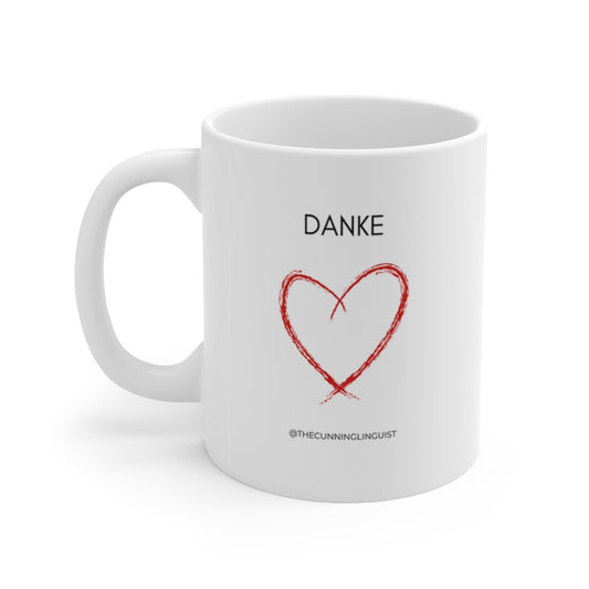 German Hearts Ceramic Mug