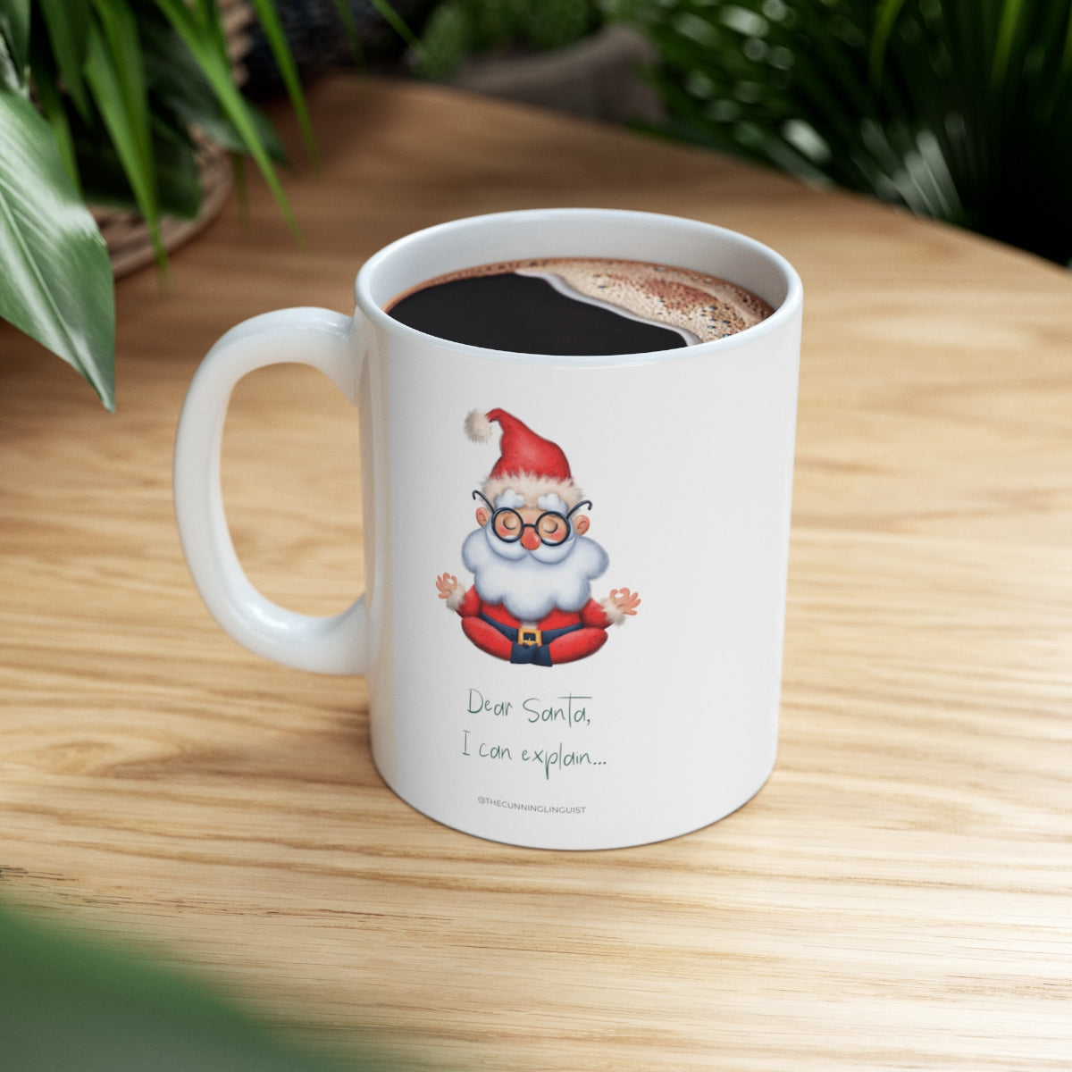 Dear Santa Ceramic Mug