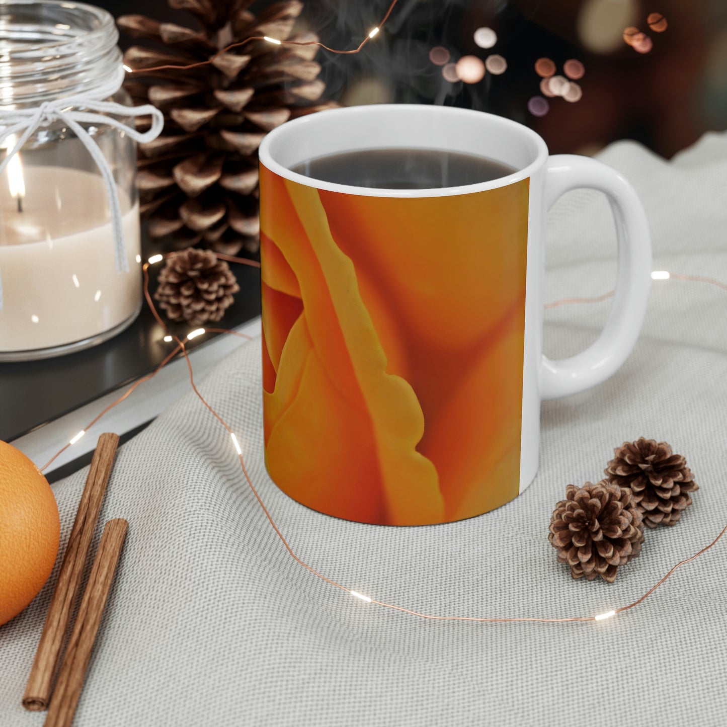 Center Flow Ceramic Mug