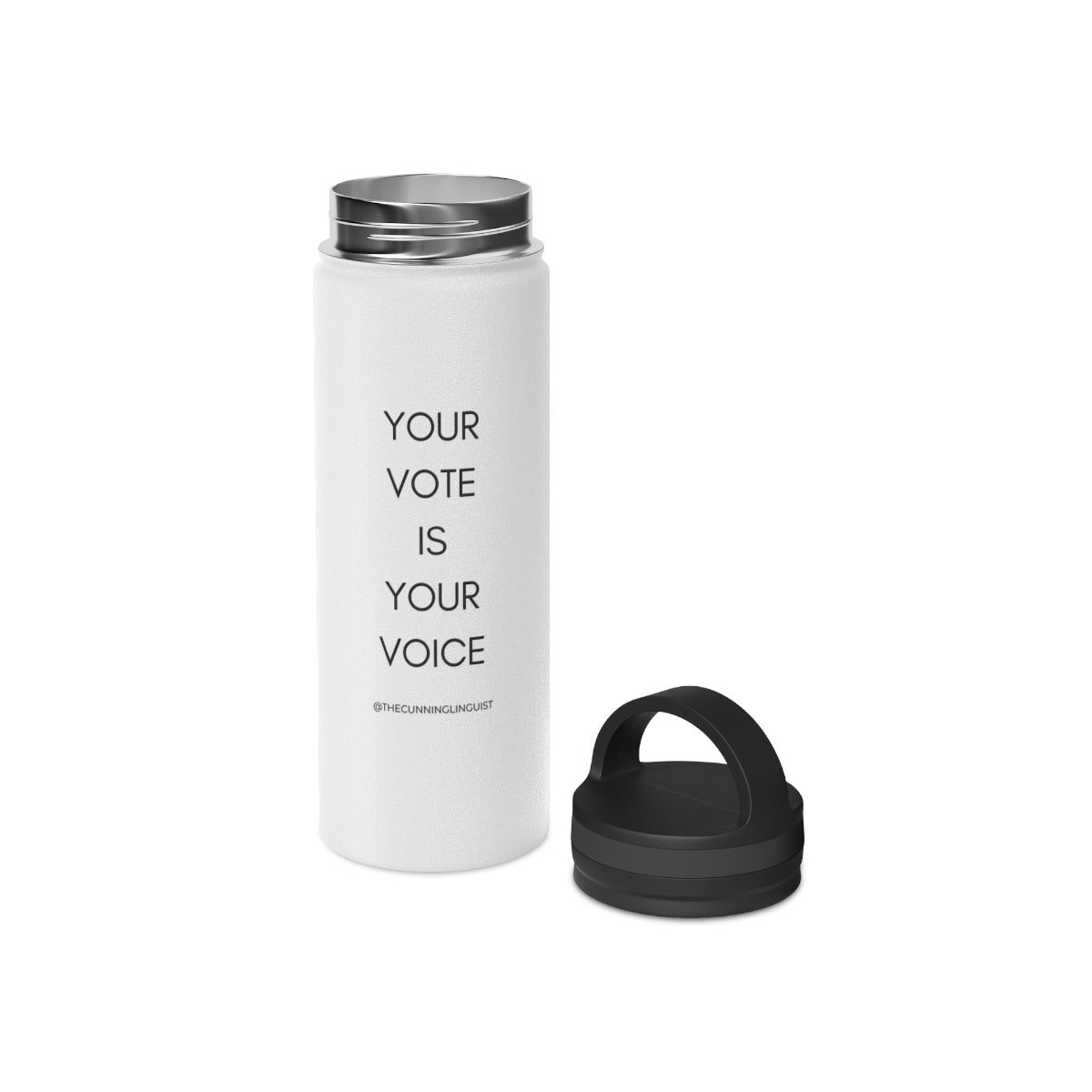 Your Vote Stainless Steel Water Bottle