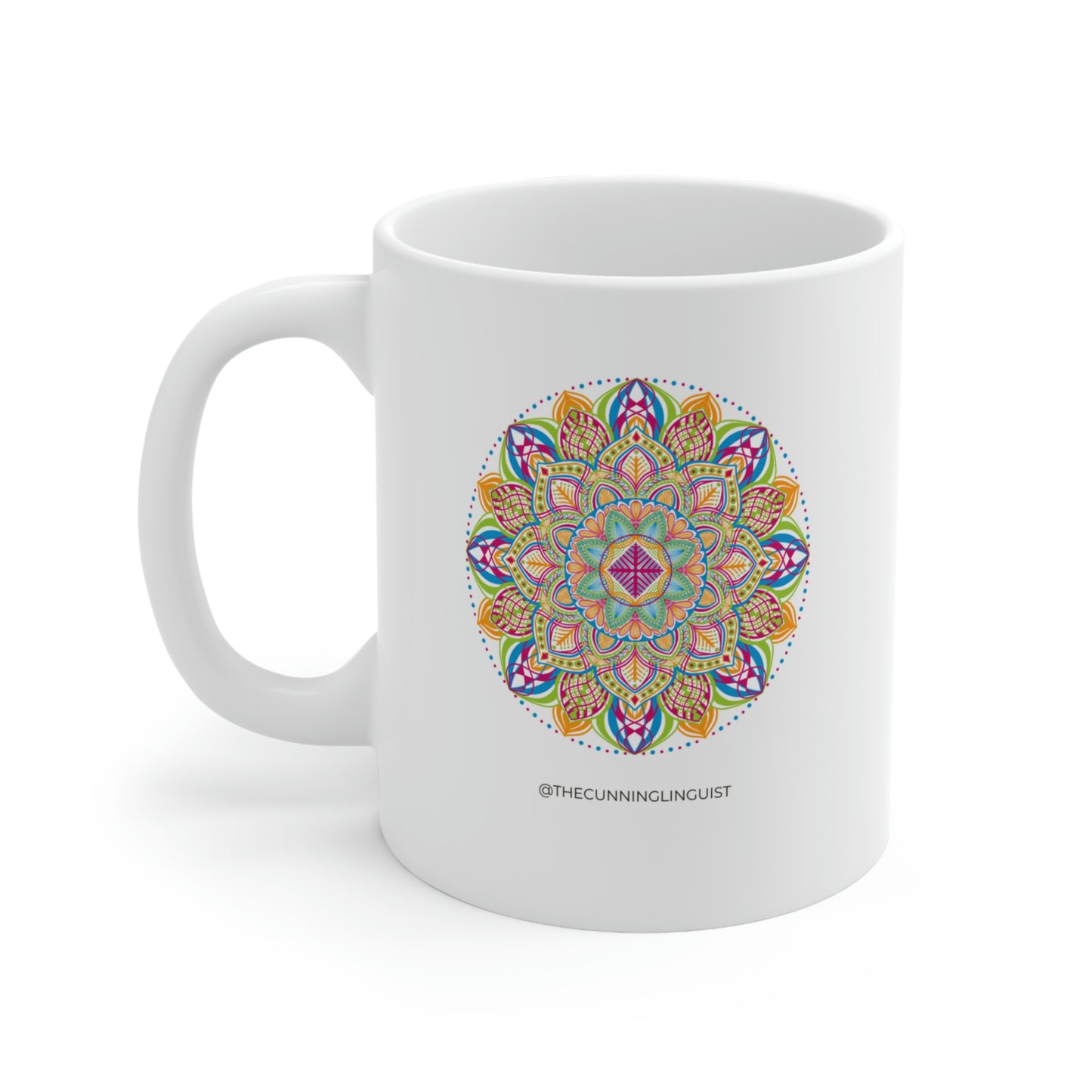 Marvelous Blue Mandalas Ceramic Mug