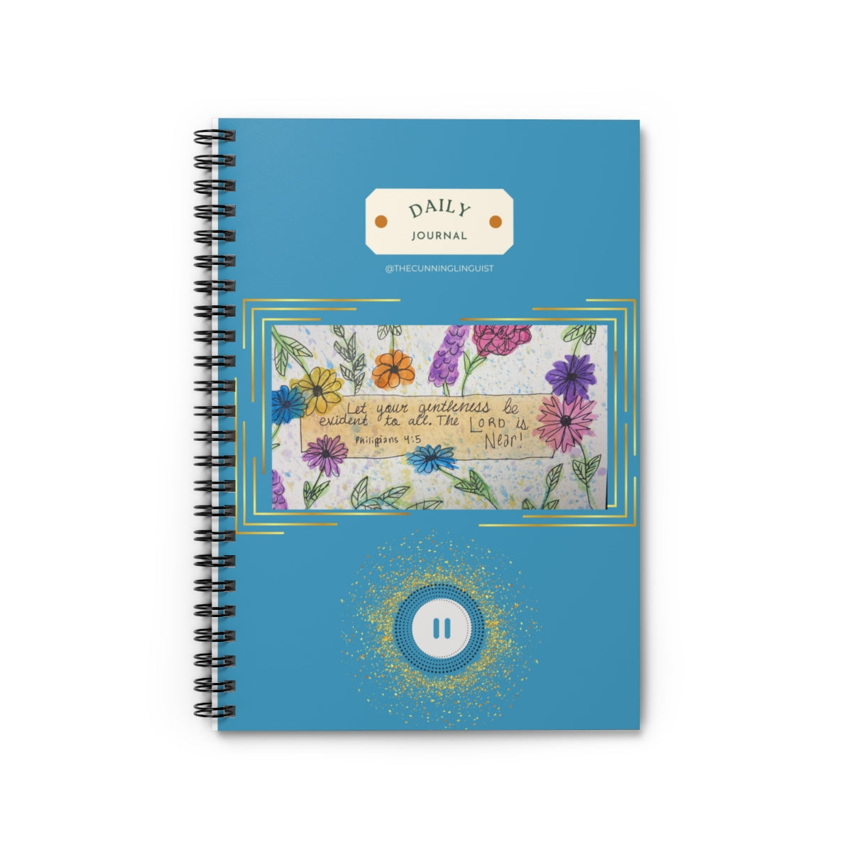 Stand Strong Spiral Notebook ~Phillipians