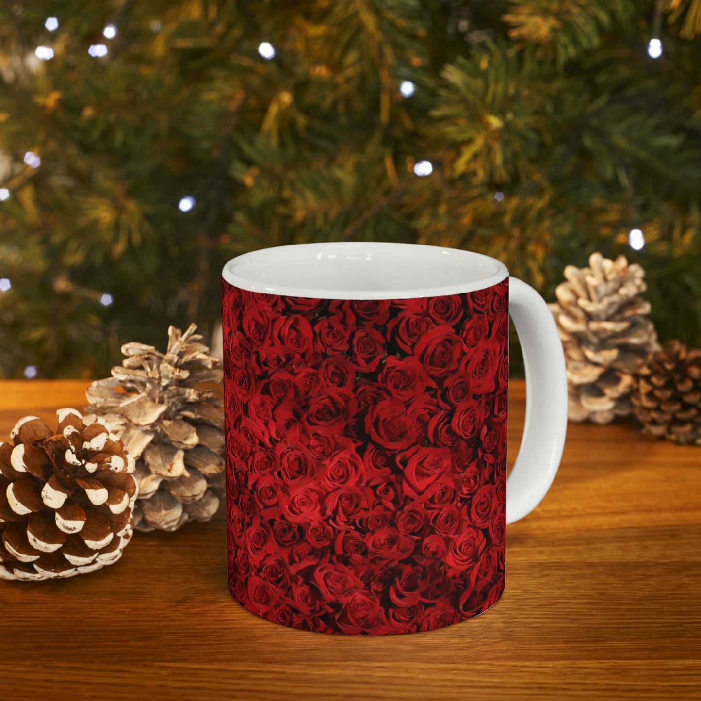 Bed of Roses Flow Ceramic Mug