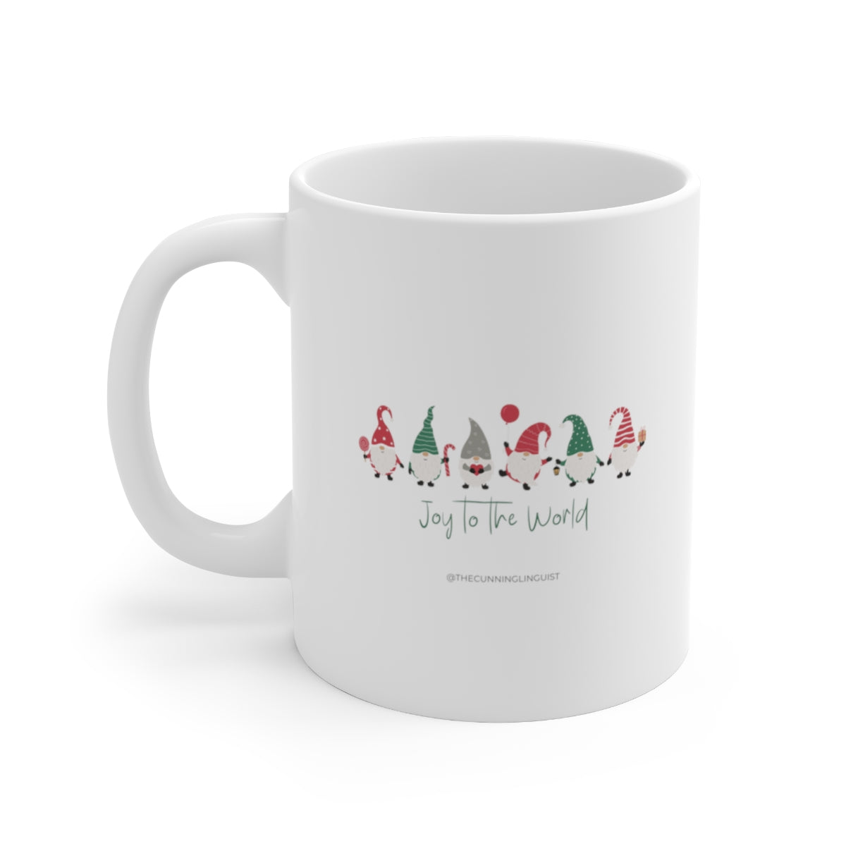 Joy to the World Gnomes Ceramic Mug