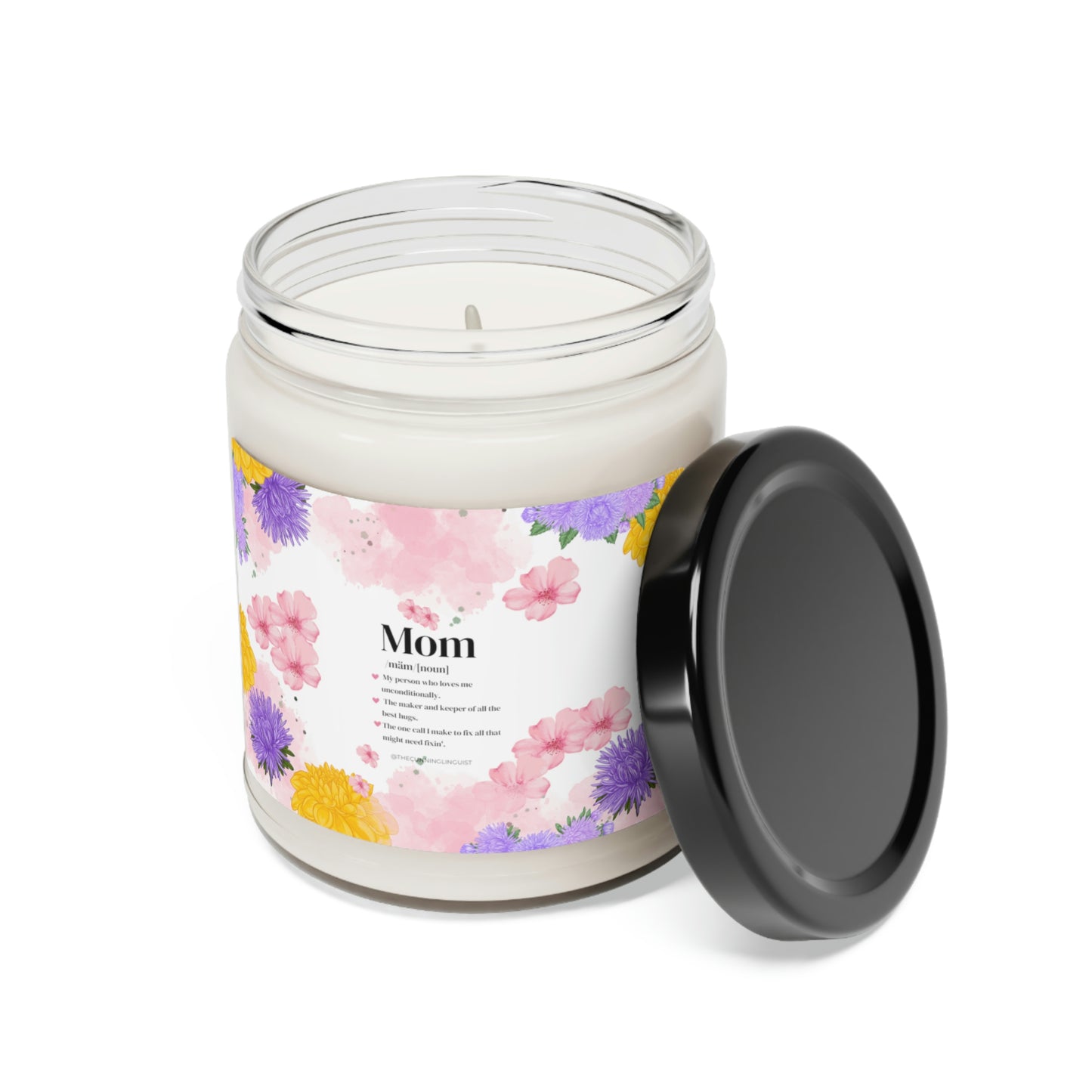 Mom LOVE Scented Soy Candle, 9oz