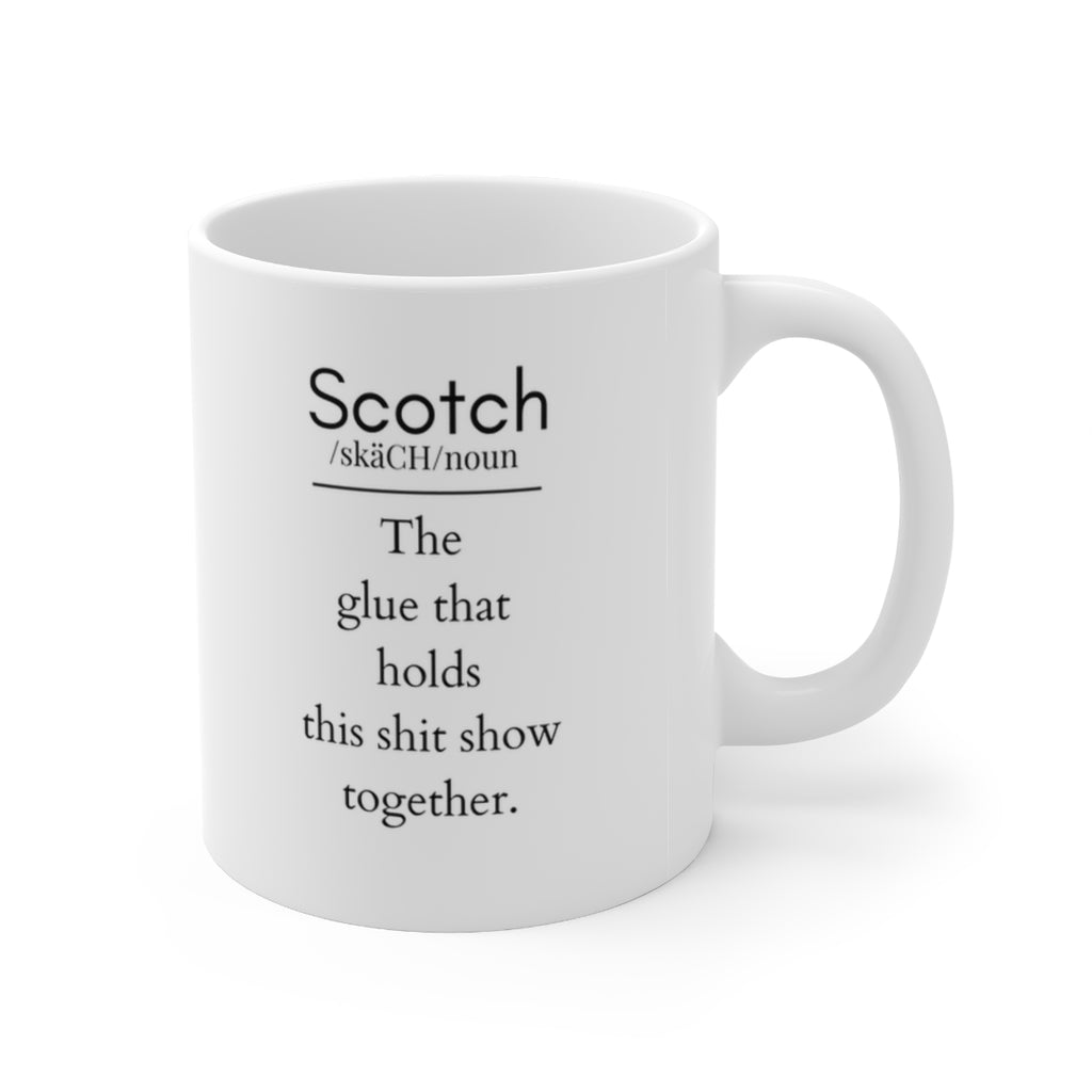 Scotch Glue Ceramic Mug