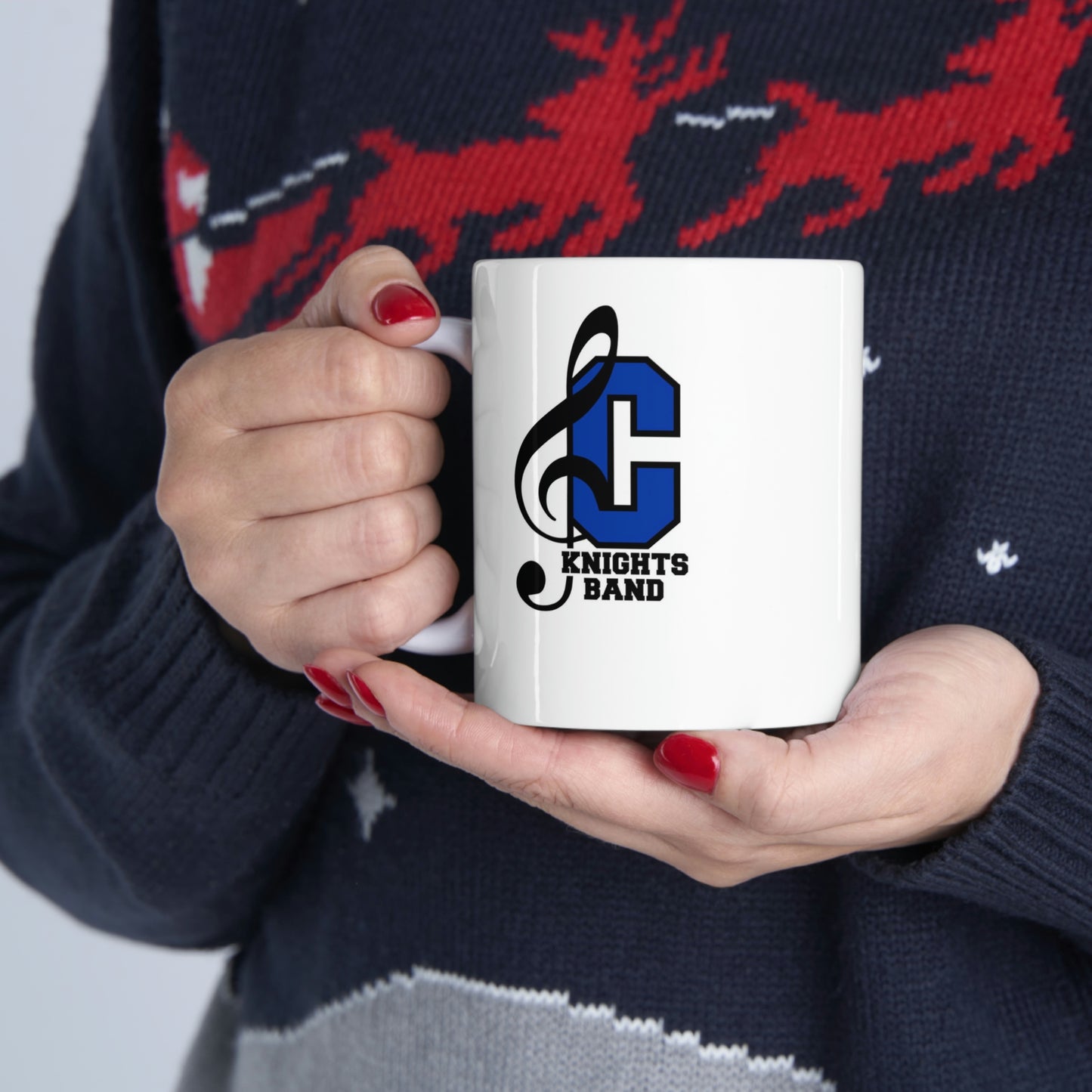 CHS Knights Band Mr. Everhart Collection~ More AIR Ceramic Mug
