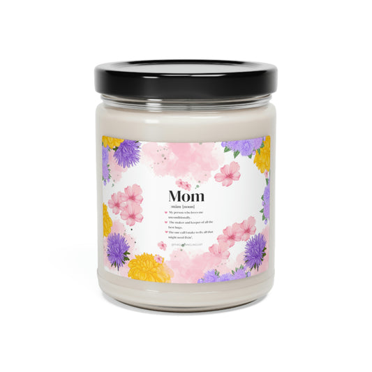 Mom LOVE Scented Soy Candle, 9oz