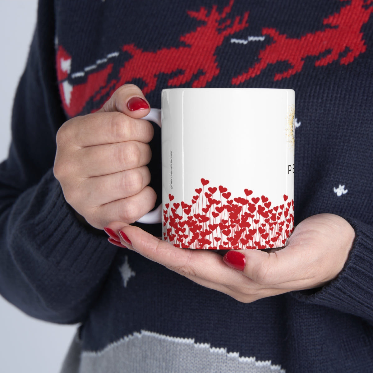 Spirit Fruit PEACE Ceramic Mug