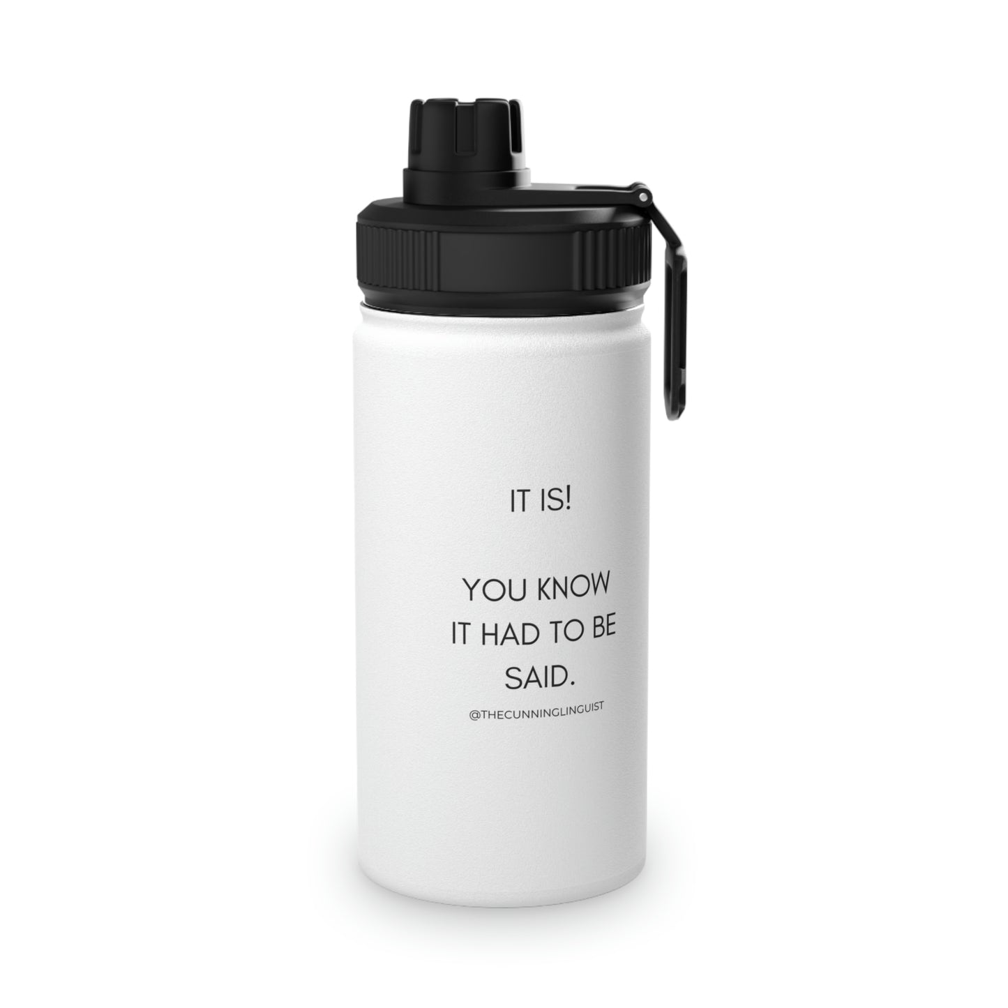 Stainless Steel Water Bottle, Sports Lid