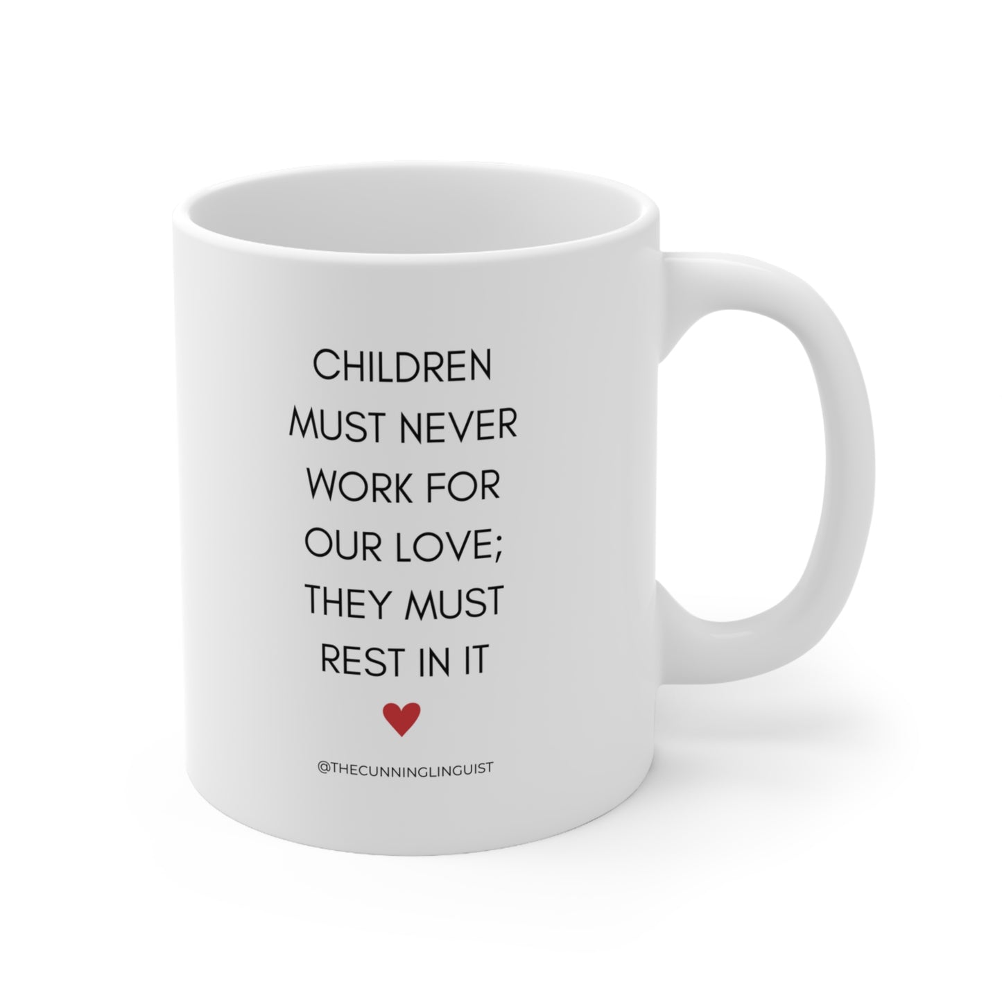 Children LOVE Ceramic Mug