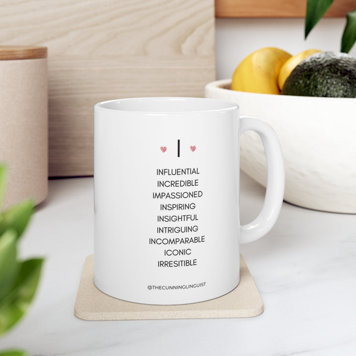 I is for Who You Are Ceramic Mug