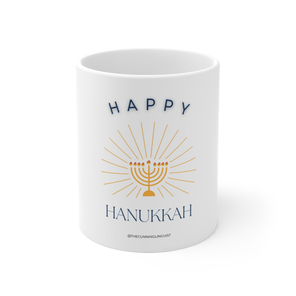 Celebrate Hanukkah Ceramic Mug