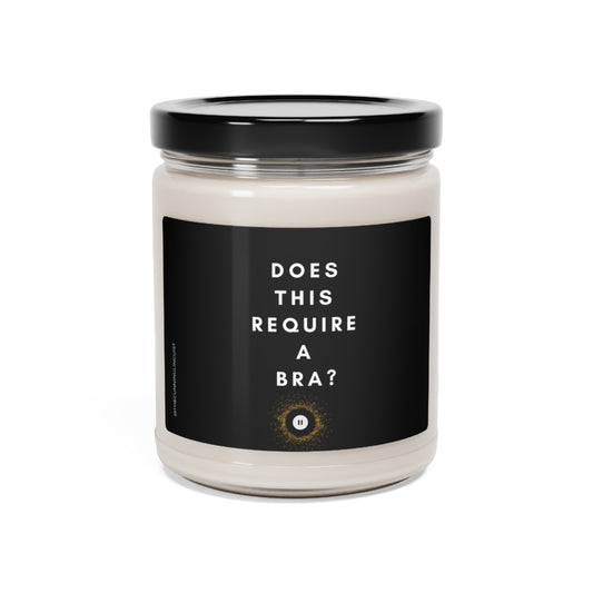 Bra Scented Soy Candle