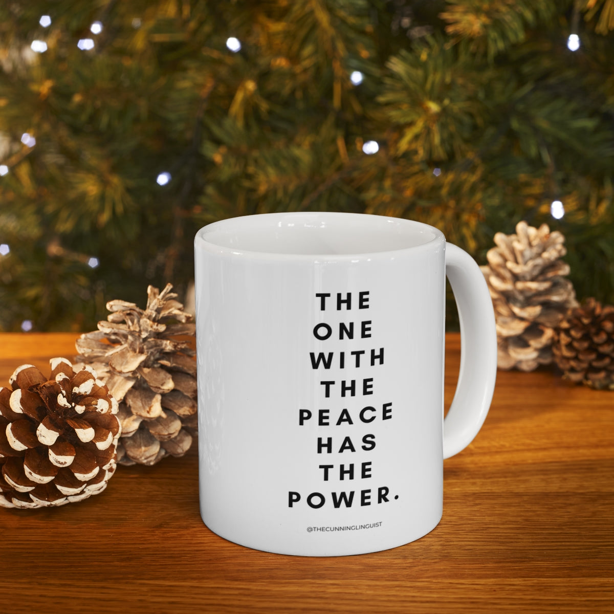 The One with the Peace Ceramic Mug