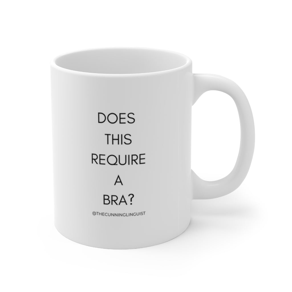 Bra Ceramic Mug
