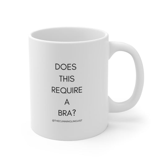 Bra Ceramic Mug