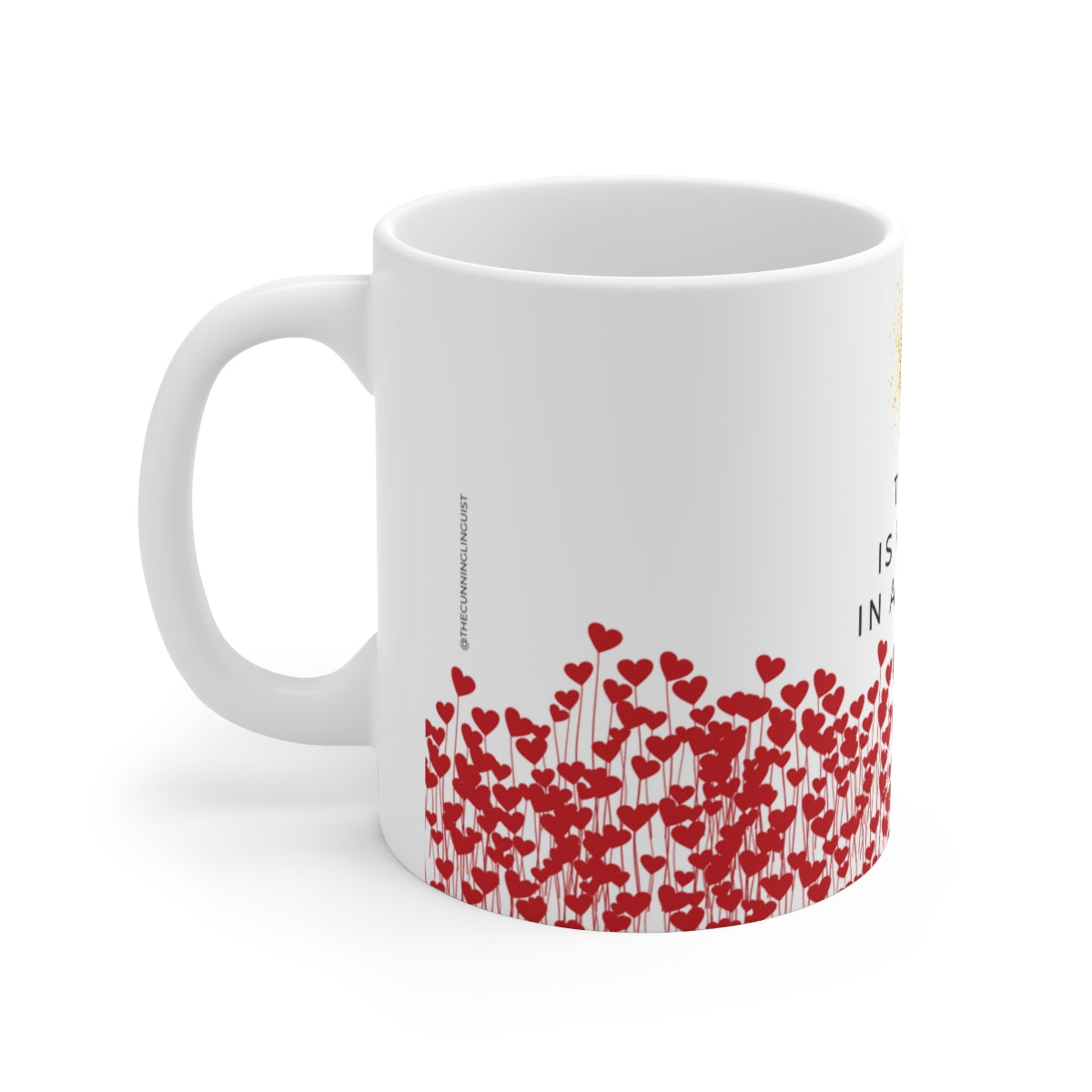 Paused Hearts Ceramic Mug