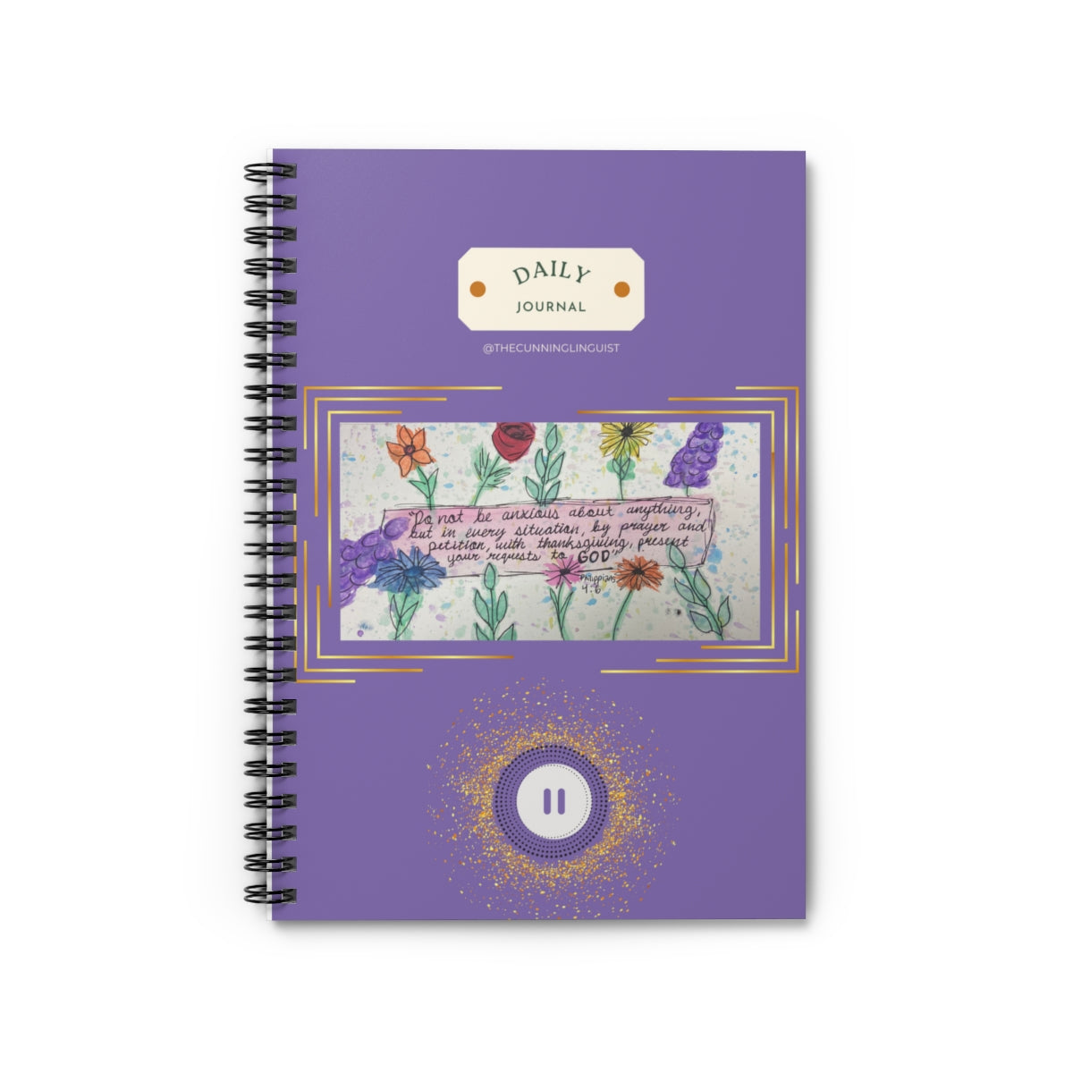 Stand Strong Spiral Notebook ~ Phillipians