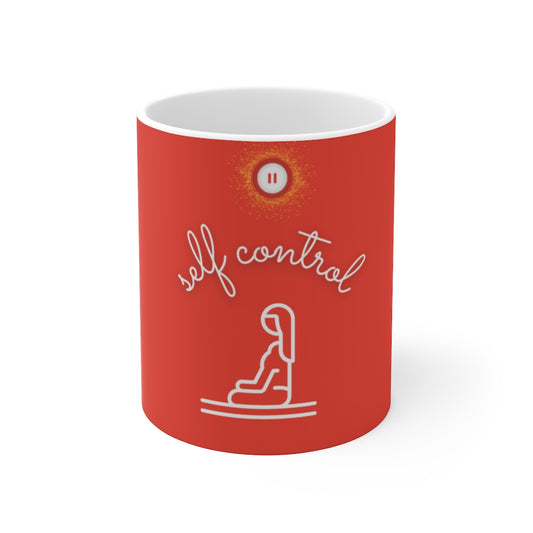 Self Control Ceramic Mug