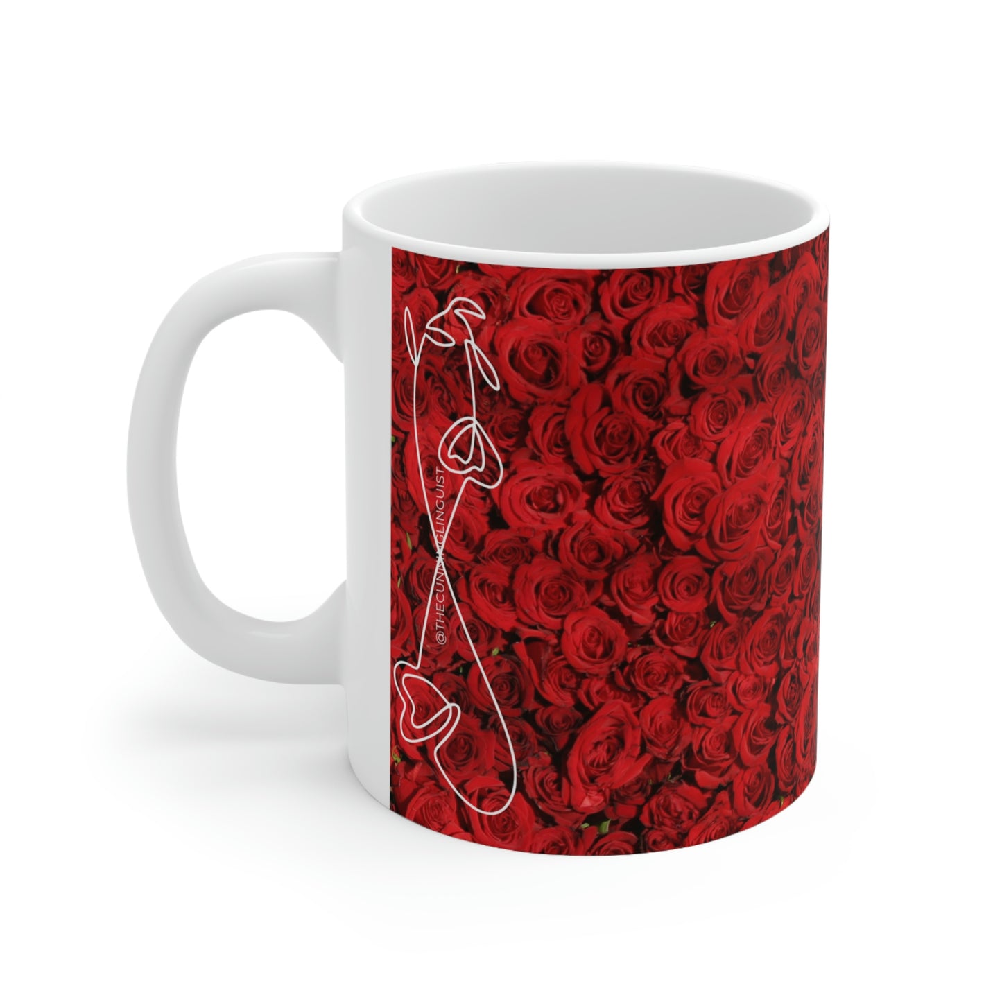 Bed of Roses Flow Ceramic Mug