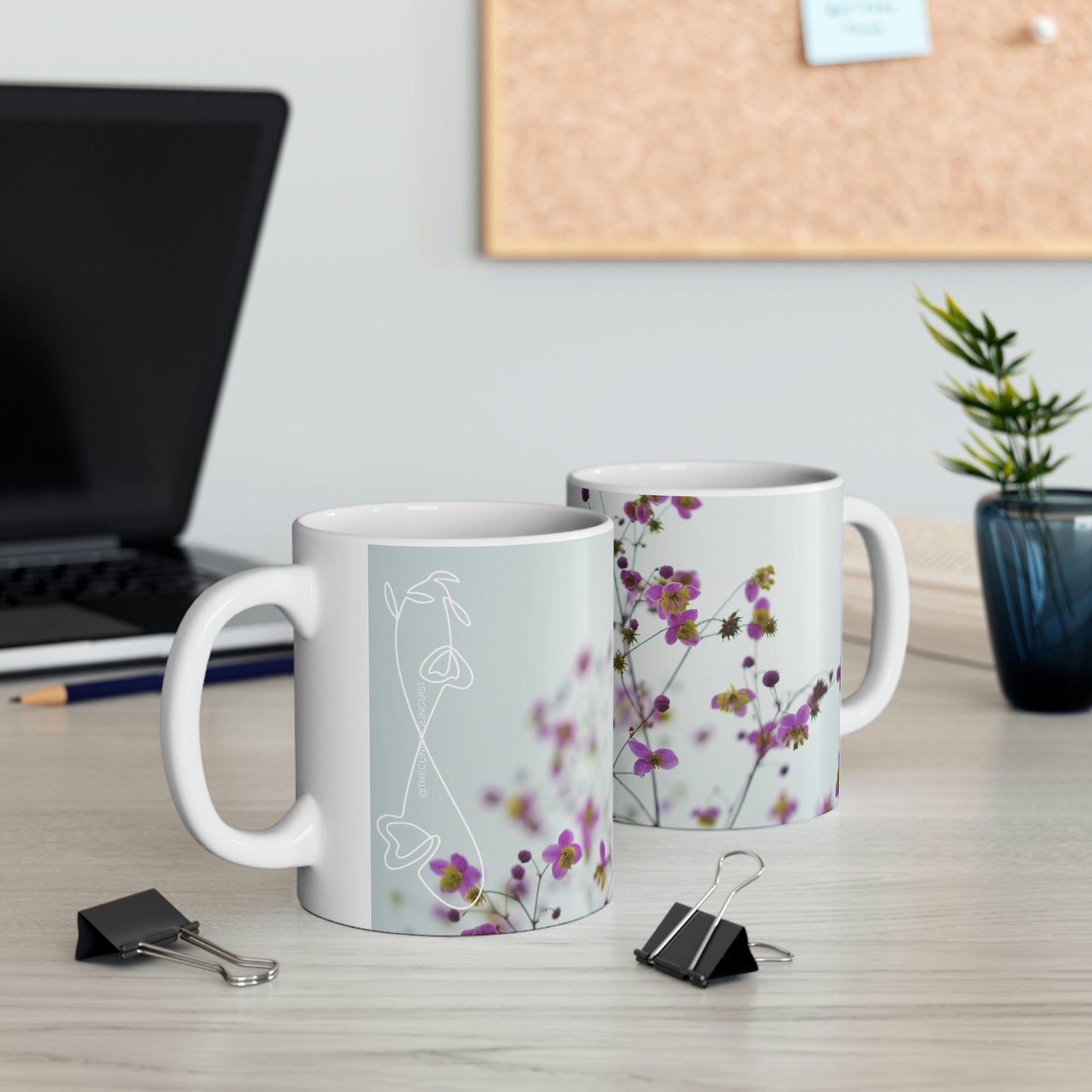 Wildflower Flow Ceramic Mug