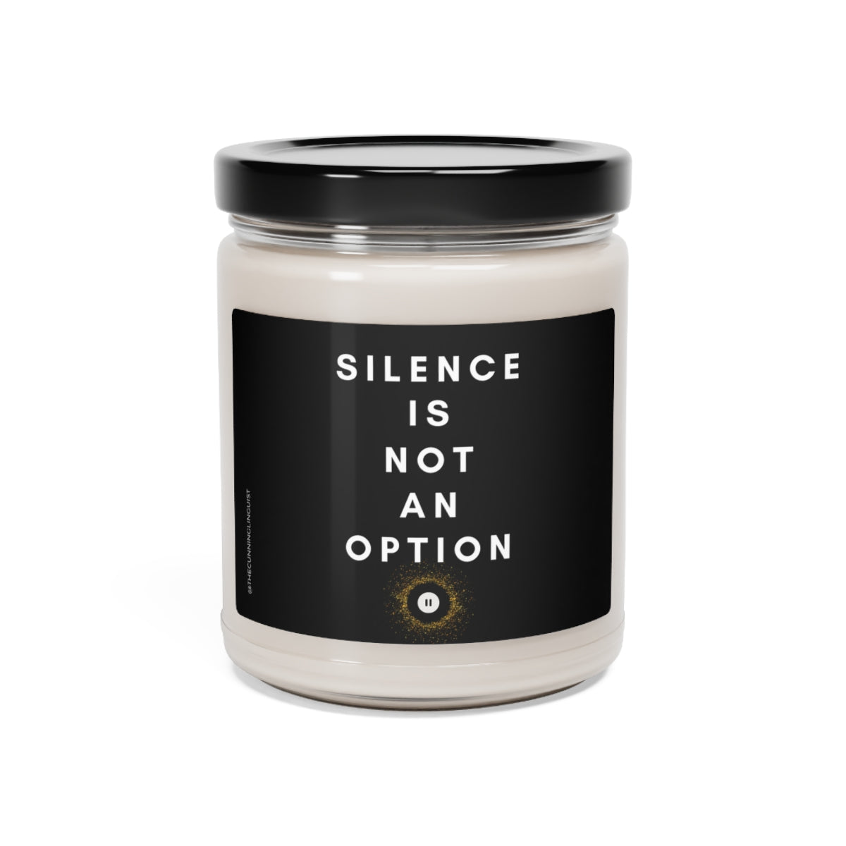 Silence Scented Soy Candle