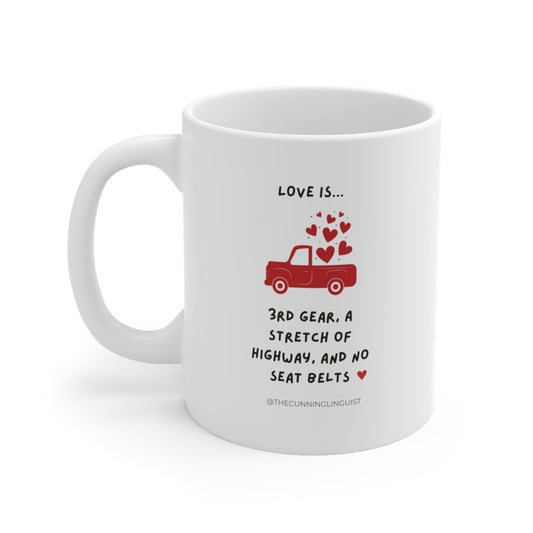 LOVE Is Ceramic Mug