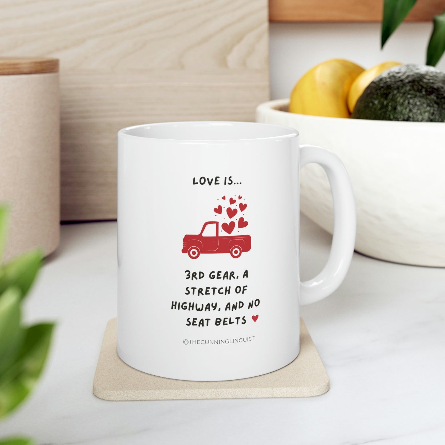 LOVE Is Ceramic Mug