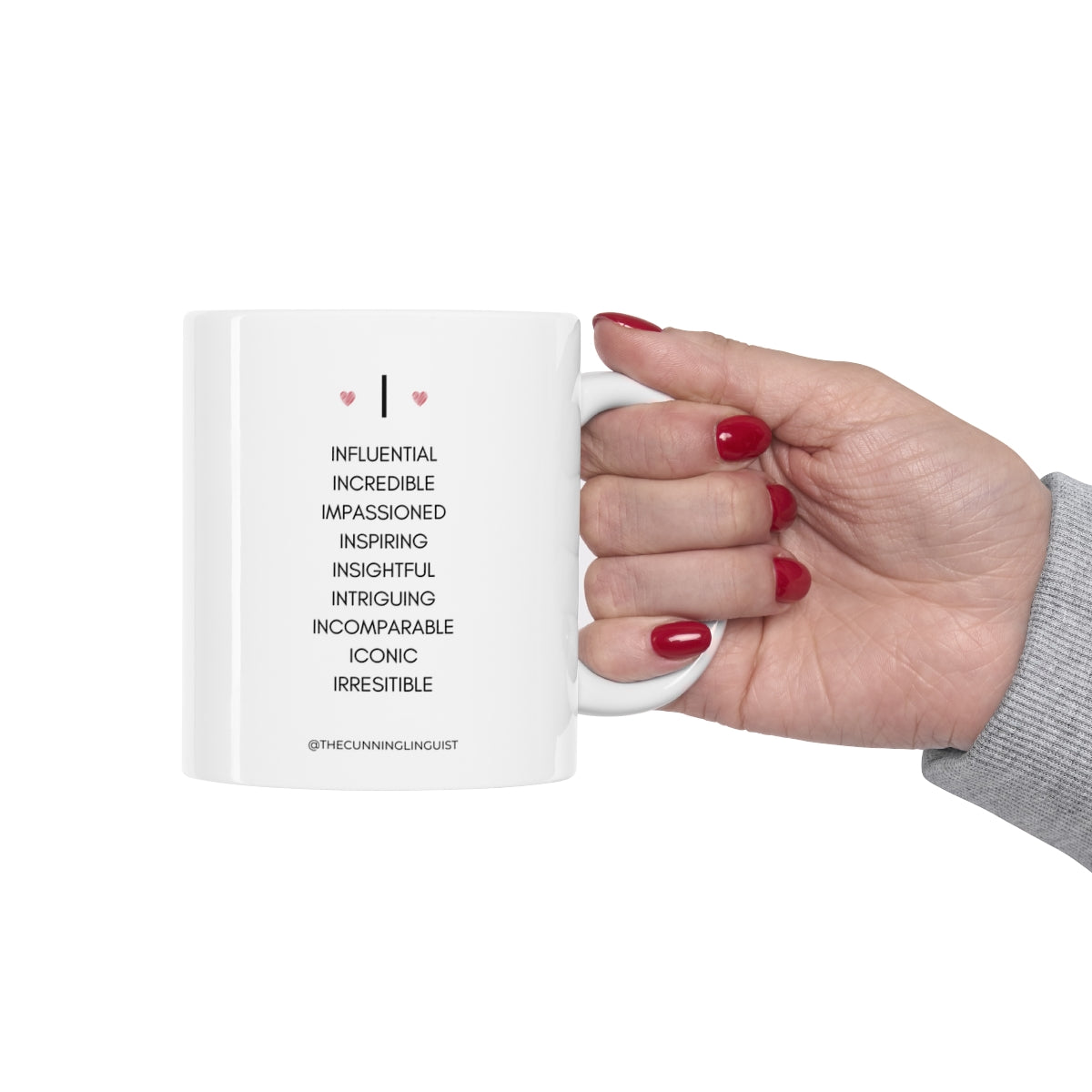 I is for Who You Are Ceramic Mug