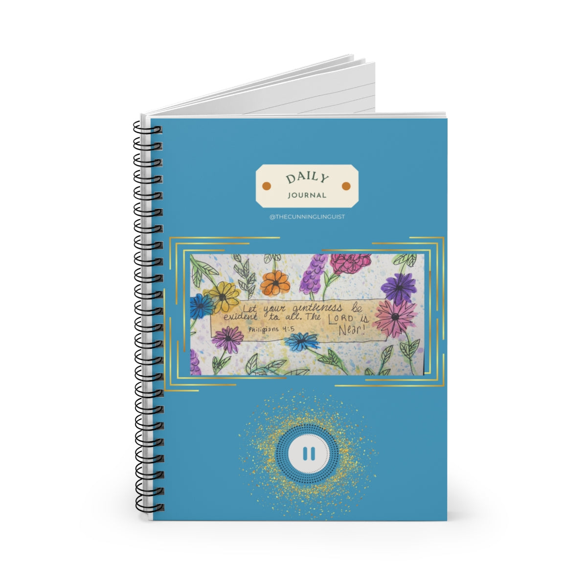 Stand Strong Spiral Notebook ~Phillipians