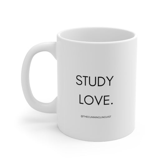 Study Love Ceramic Mug