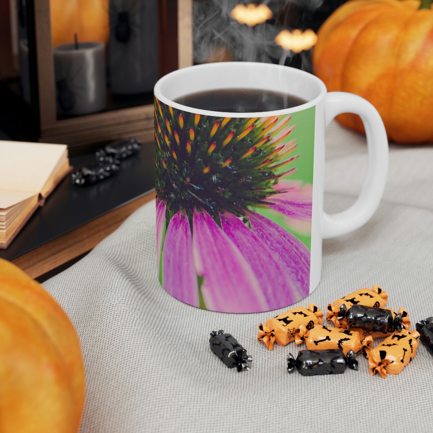 Cone Flower Vibes Ceramic Mug