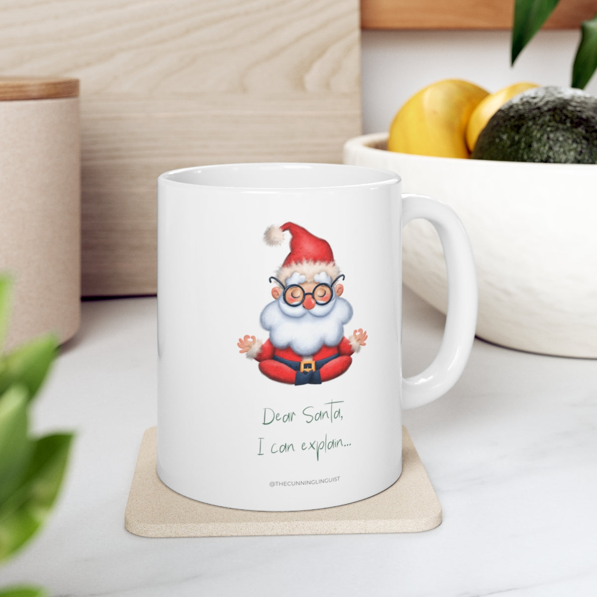 Dear Santa Ceramic Mug